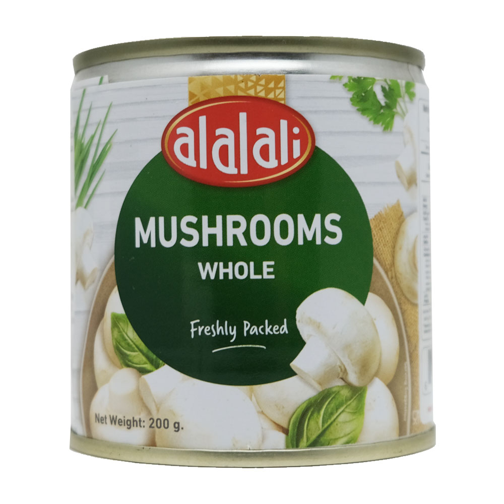 Al Alali Whole Mushroom 200g - Available at Alosra Online Supermarket