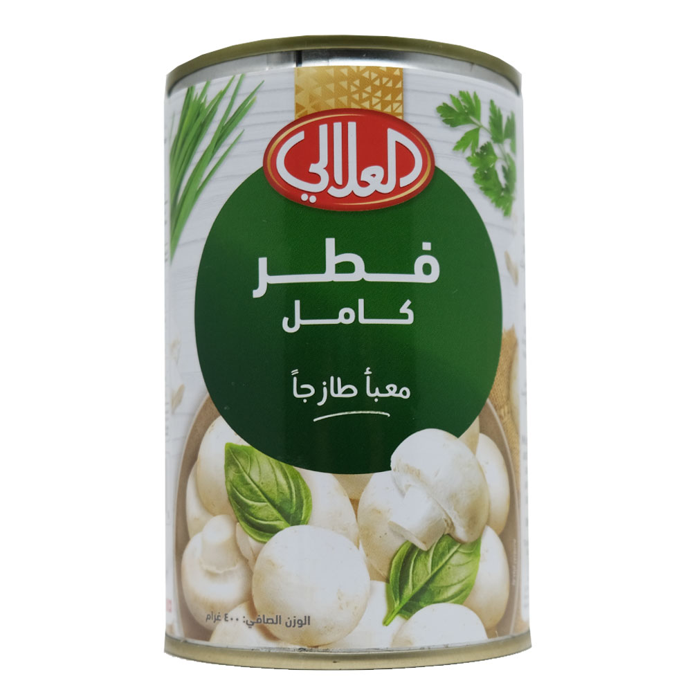 Al Alali Whole Mushroom 400g back image