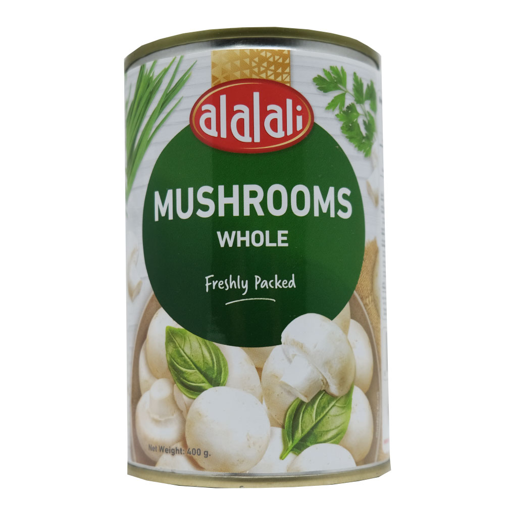 Al Alali Whole Mushroom 400g - Available at Alosra Online Supermarket