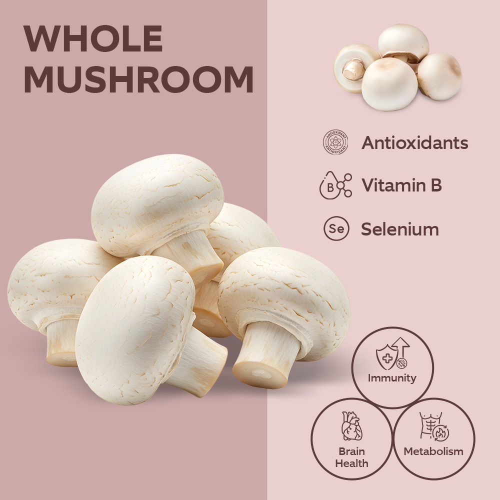 Al Alali Whole Mushroom 400g lifestyle image