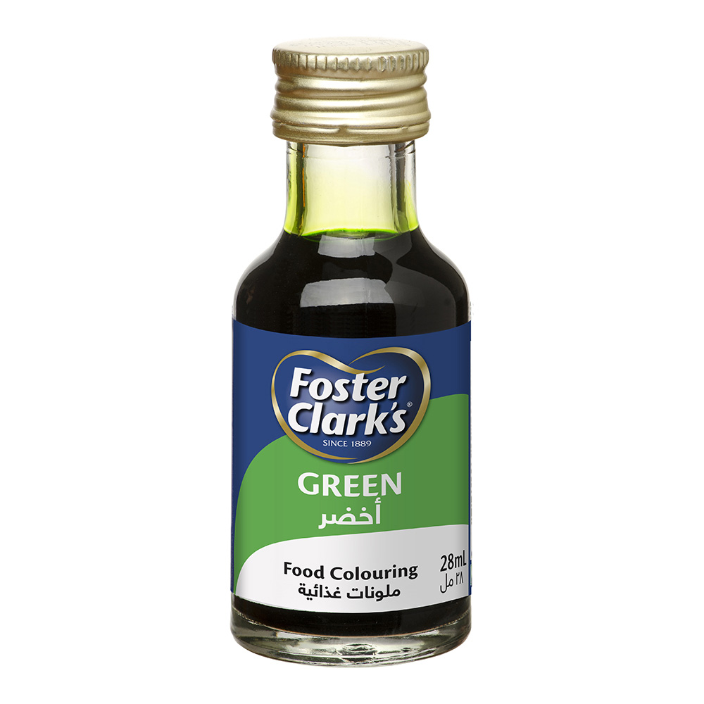 Foster Clark's Green Food Colour 28ml - Available at Alosra Online Supermarket