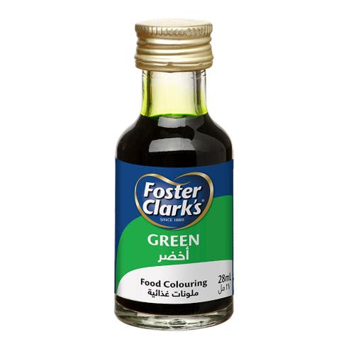 Foster Clark's Green Food Colour 28ml - Available at Alosra Online Supermarket