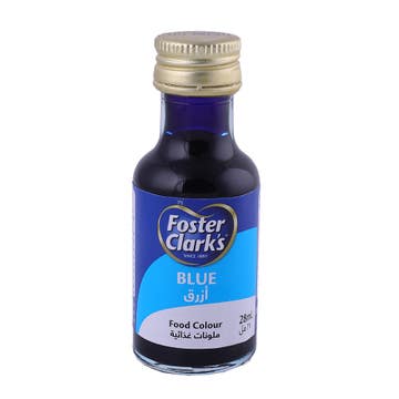 Foster Clark's Blue Food Colour 28ml - Available at Alosra Online Supermarket