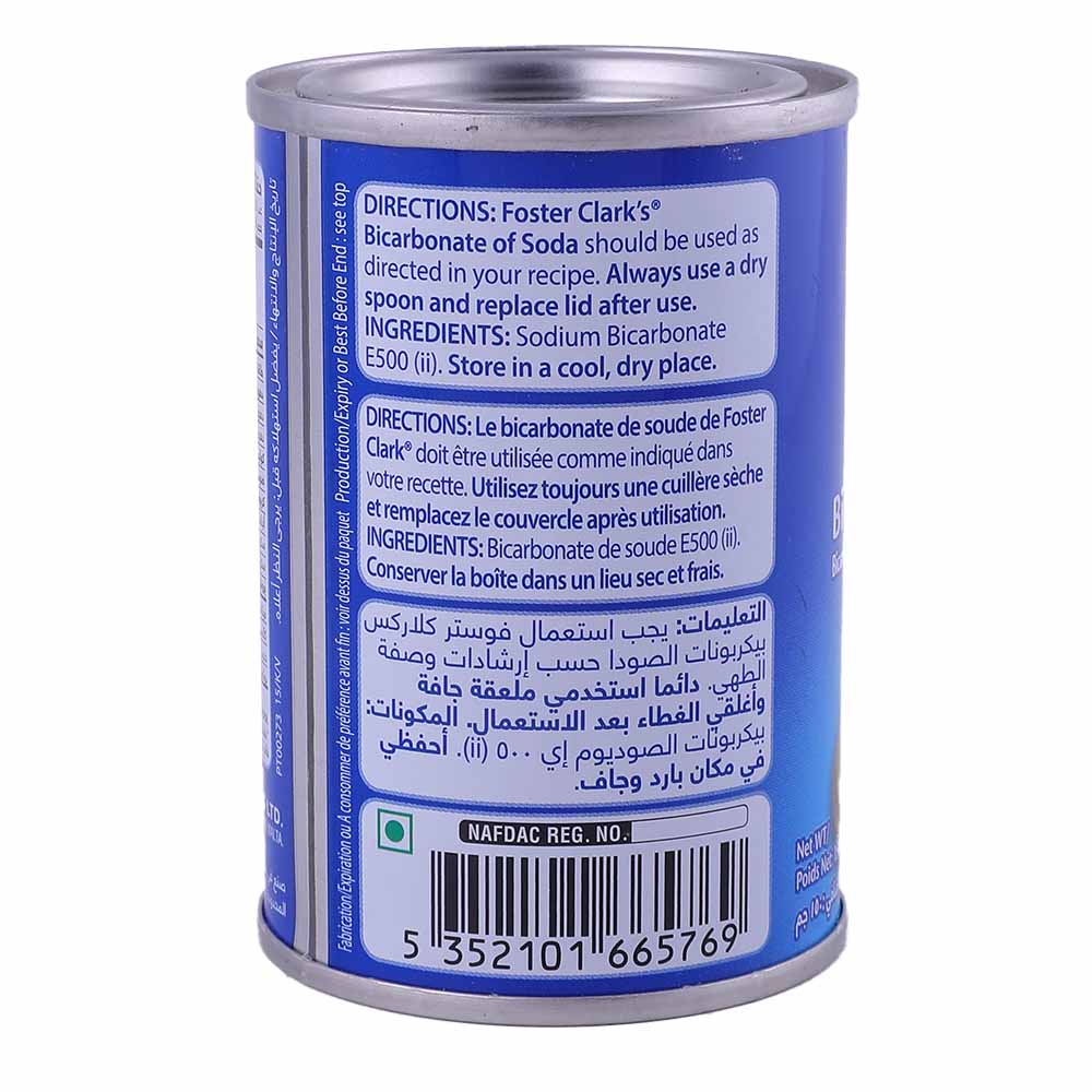 Foster Clark's Bicarbonate of Soda 150g back image