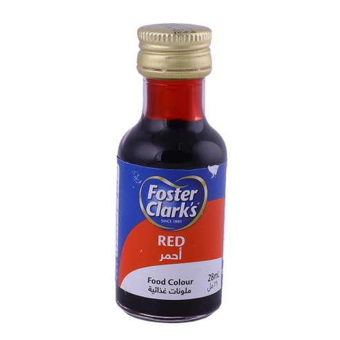 Foster Clark's Red Food Colour 28ml - Available at Alosra Online Supermarket