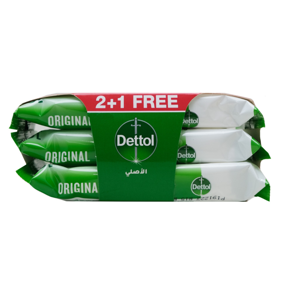Dettol Original Skin Wipes 10's Pack [2+1 Free] [Special Offer] back image