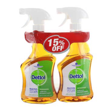 Dettol Surface Disinfectant 2x500ml [Special Offer] - Available at Alosra Online Supermarket
