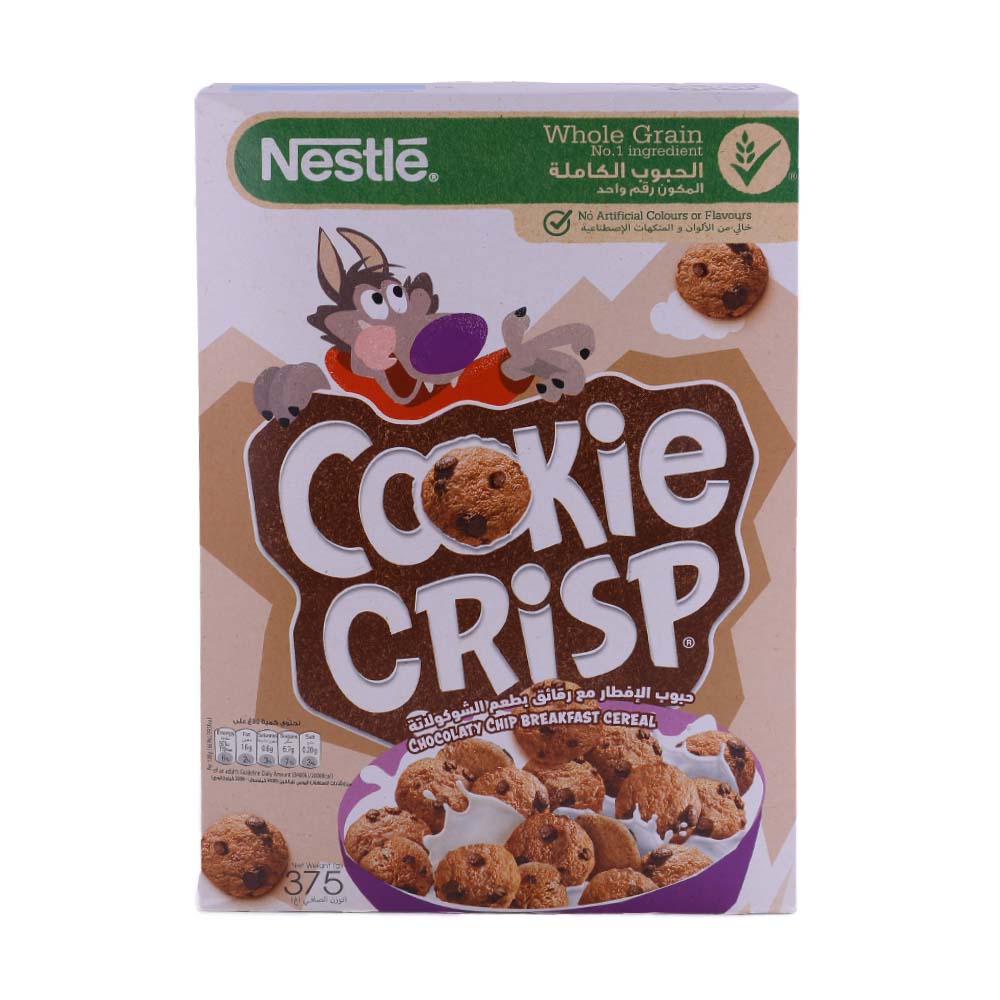 Nestle Cookie Crisp Cereal 375g - Available at Alosra Online Supermarket
