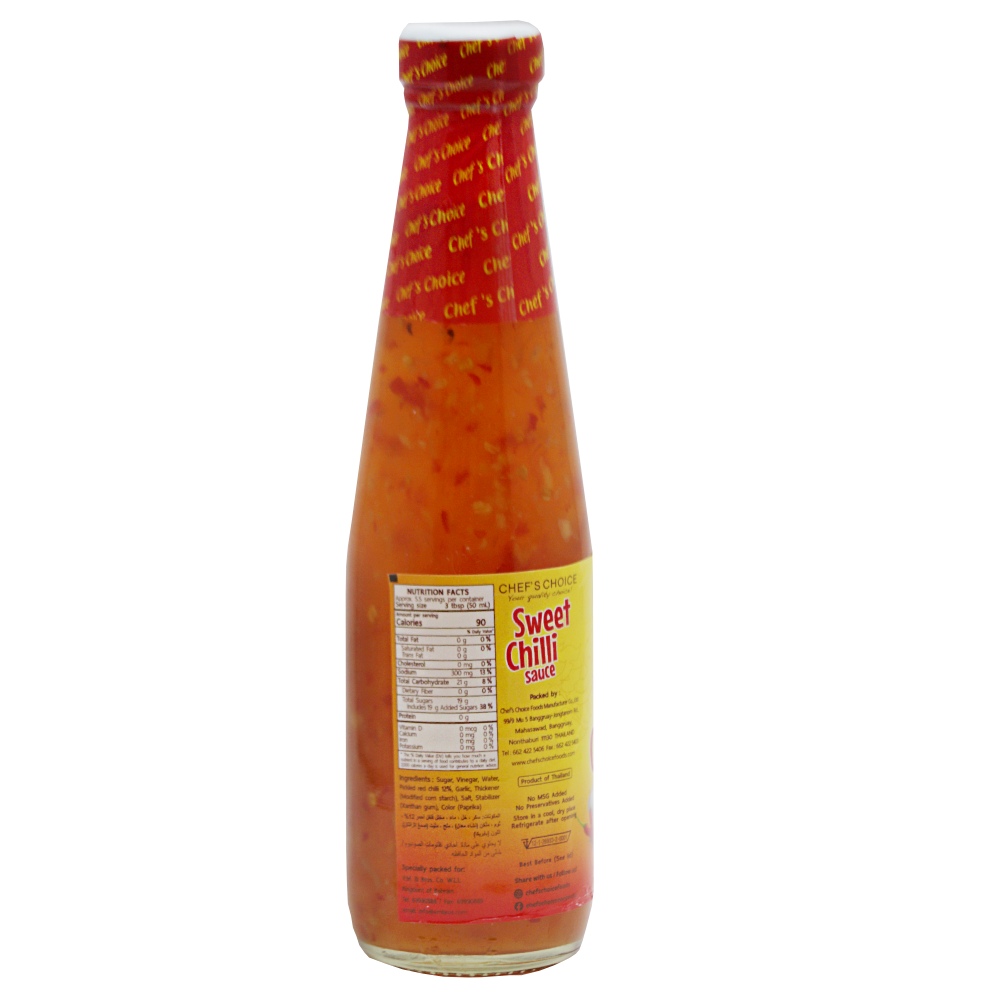Chef's Choice Sweet Chilli Sauce 280ml back image