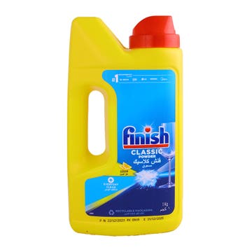 Finish Classic Lemon Powder 1Kg - Available at Alosra Online Supermarket