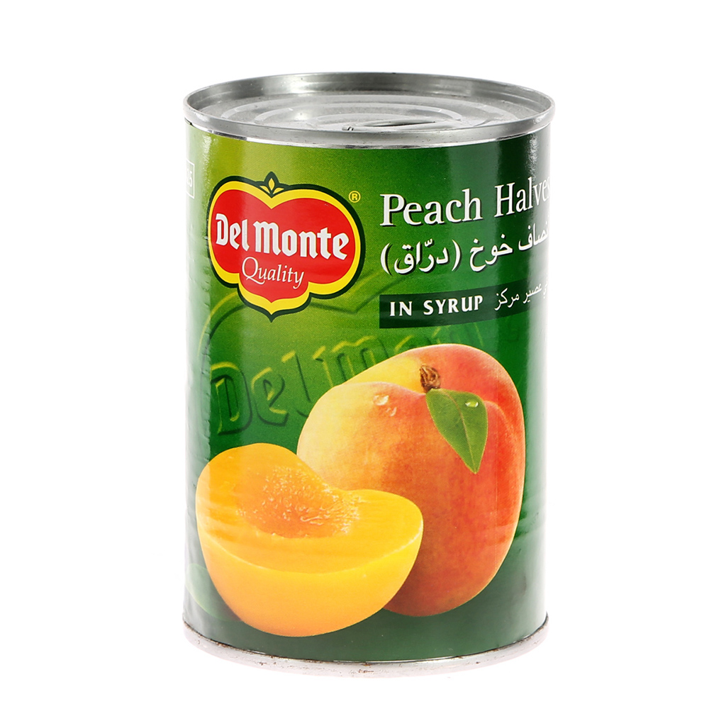 Del Monte Peach Halves In Syrup 420g - Available at Alosra Online Supermarket