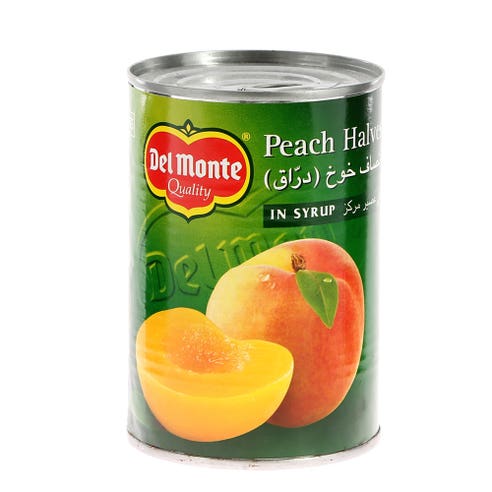 Del Monte Peach Halves In Syrup 420g - Available at Alosra Online Supermarket