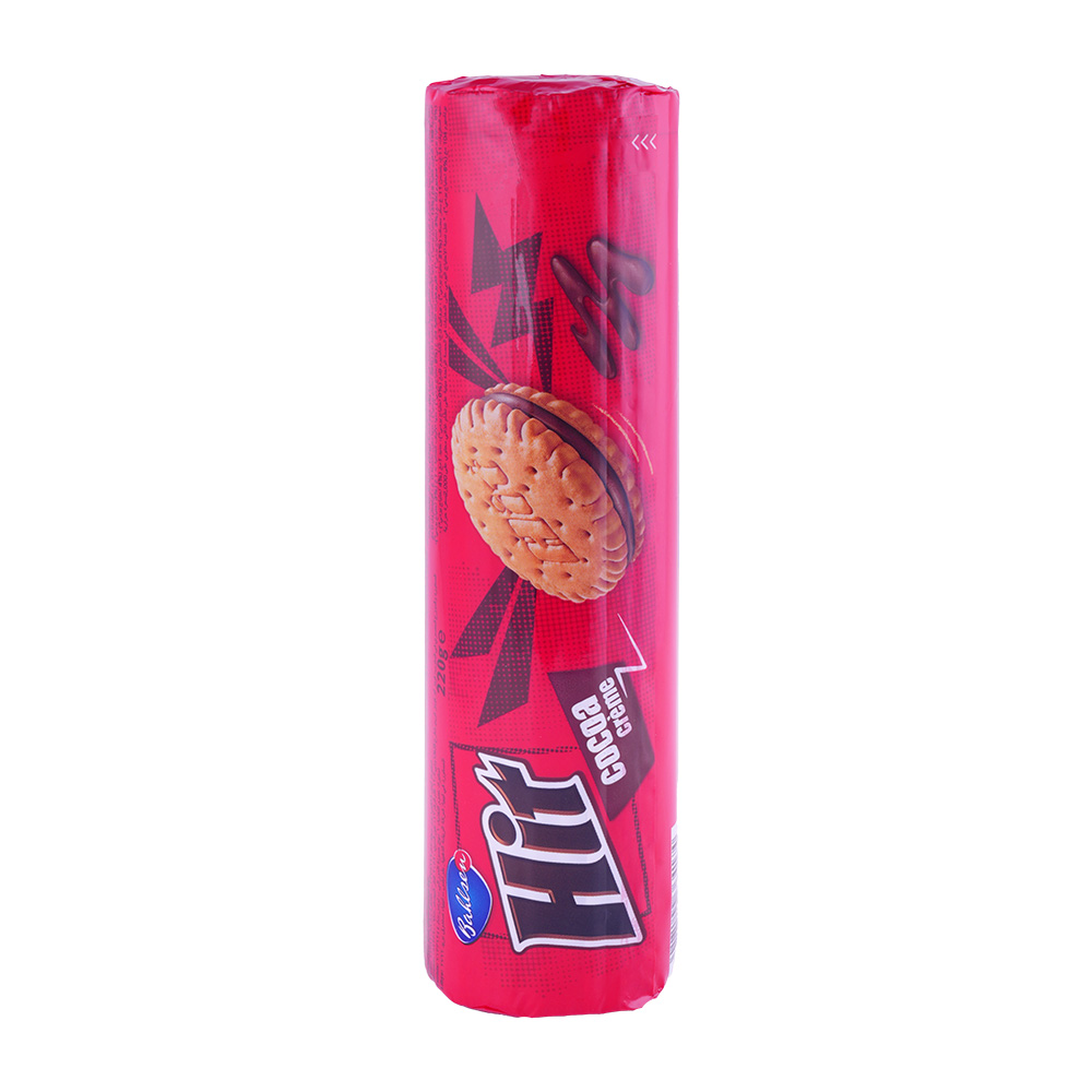 Bahlsen Hit Cacao Biscuits 220g back image