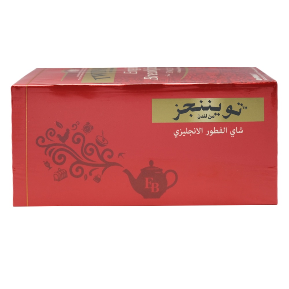 Twinings English Breakfast Tea 25's back image