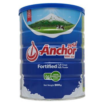 Anchor Fortified Full Cream Milk Powder 900g - Available at Alosra Online Supermarket