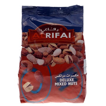 Al Rifai Delux Mixed Nuts 500g - Available at Alosra Online Supermarket
