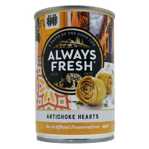 Always Fresh Artichoke Hearts 400g - Available at Alosra Online Supermarket