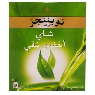 Twinings Pure Green Tea Bags 100's - Available at Alosra Online Supermarket