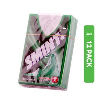 Smint Peppermint Sugar Free Mints 12x40s