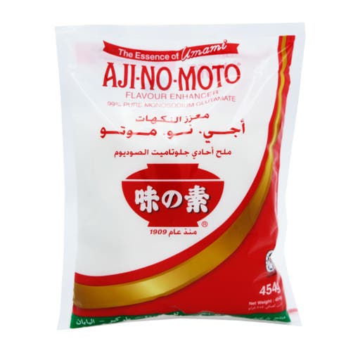 Aji-No-Motto Monosodium Glutamate 1LB - Available at Alosra Online Supermarket