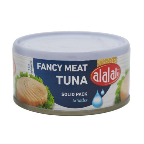 Al Alali Fancy Meat Tuna Solid Pack in Water 170g - Available at Alosra Online Supermarket