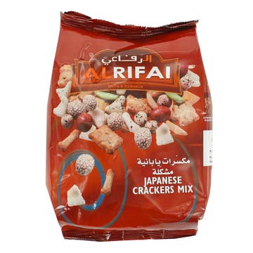 Al Rifai Japanese Crackers Mix 250g - Available at Alosra Online Supermarket