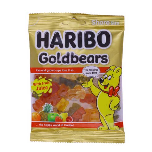 Haribo Gold Bears Gummy Candy 80g - Available at Alosra Online Supermarket