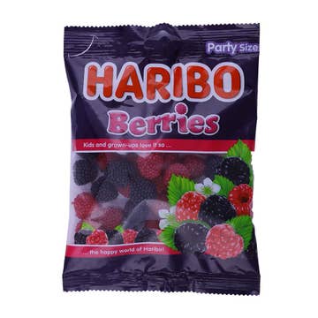 Haribo Berries Gummy Candy 160g - Available at Alosra Online Supermarket