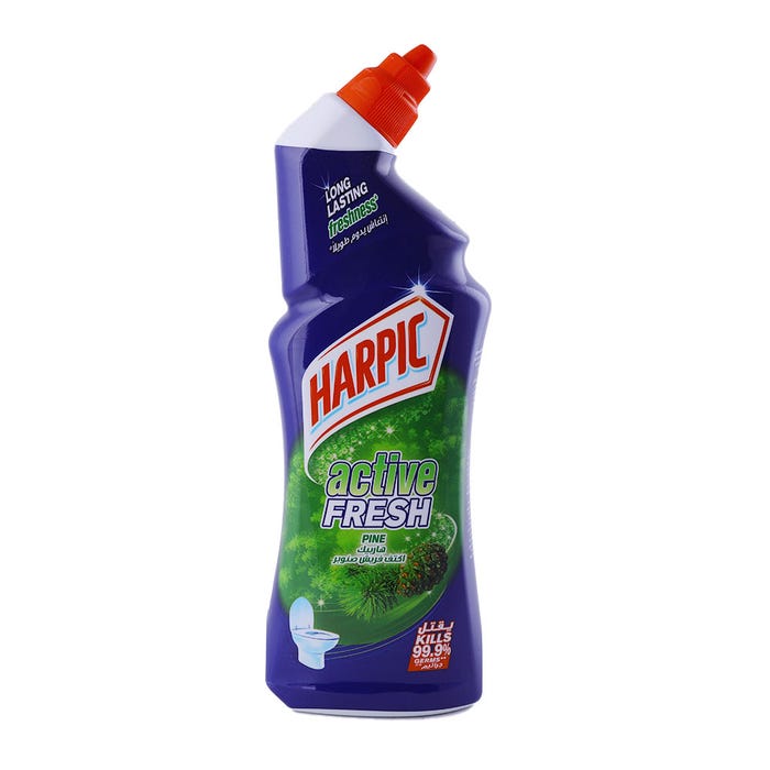 Harpic Active Fresh Pine Toilet Cleaner 750ml - Available at Alosra Online Supermarket