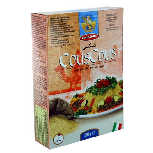 Pasta Zara Couscous 500g - Available at Alosra Online Supermarket