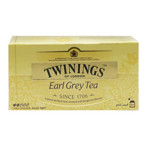 Twinings Earl Grey Tea Bags 25's - Available at Alosra Online Supermarket