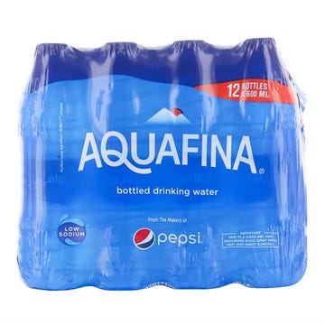 Aquafina Water 600ml [12 Pack] - Available at Alosra Online Supermarket