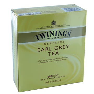 Twinings Earl Grey Tea Bags 100's - Available at Alosra Online Supermarket