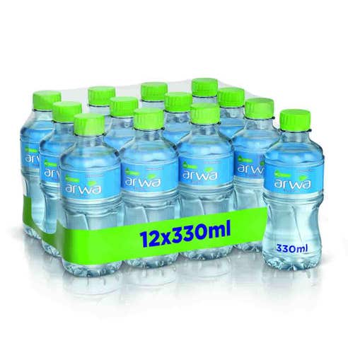 Arwa Water 330ml [12 Pack] - Available at Alosra Online Supermarket