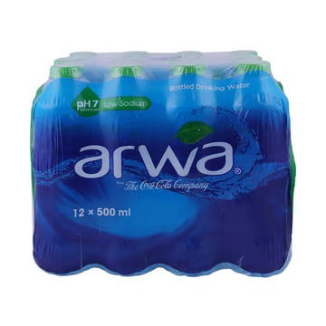 Arwa Water 500ml [12 Pack] - Available at Alosra Online Supermarket