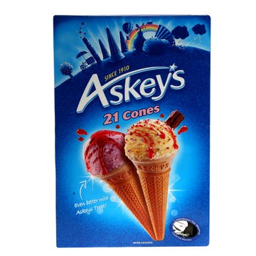 Askeys Cornets 21s 173g - Available at Alosra Online Supermarket