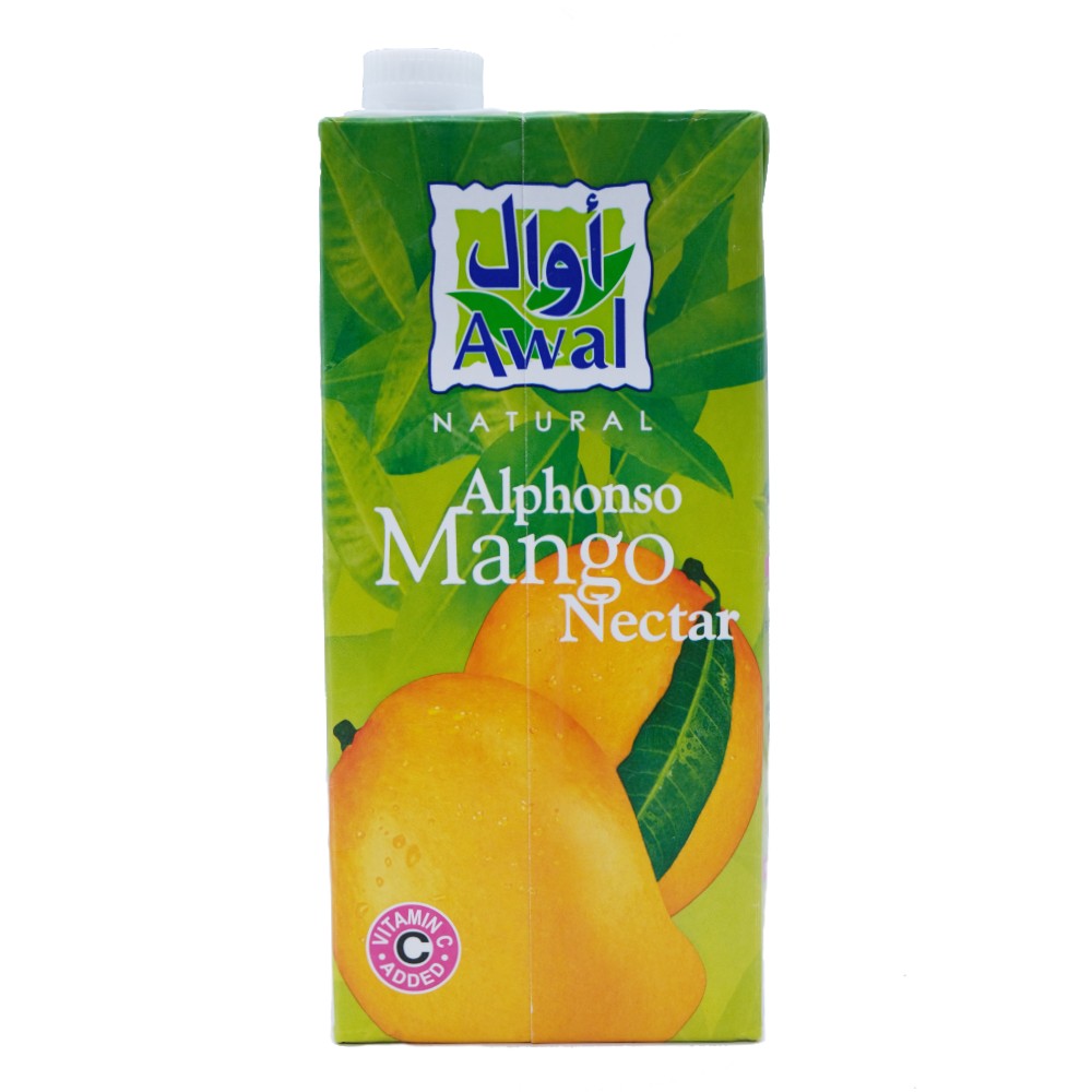 Awal Mango Nectar 1L back image