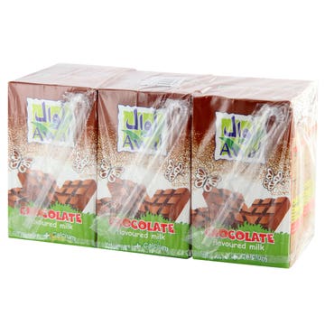 Awal Chocolate Flavour Milk 250ml [6 Pack] - Available at Alosra Online Supermarket