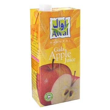 Awal Natural Gala Apple Juice 1L - Available at Alosra Online Supermarket