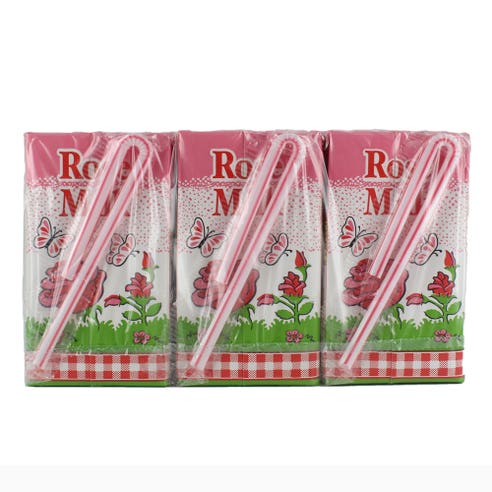 Awal Milk Jr.Rose Flavour 125ml [6 Pack] - Available at Alosra Online Supermarket