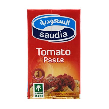 Saudia Tomato Paste 135g - Available at Alosra Online Supermarket