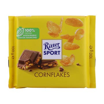 Ritter Sport Cornflakes Chocolate 100g - Available at Alosra Online Supermarket