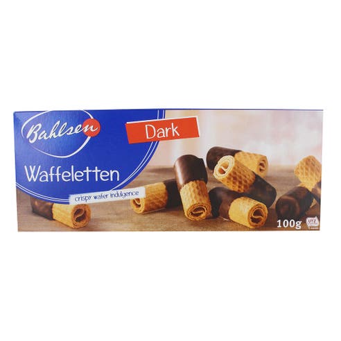 Bahlsen Waffeletten Dark Wafer 100g - Available at Alosra Online Supermarket