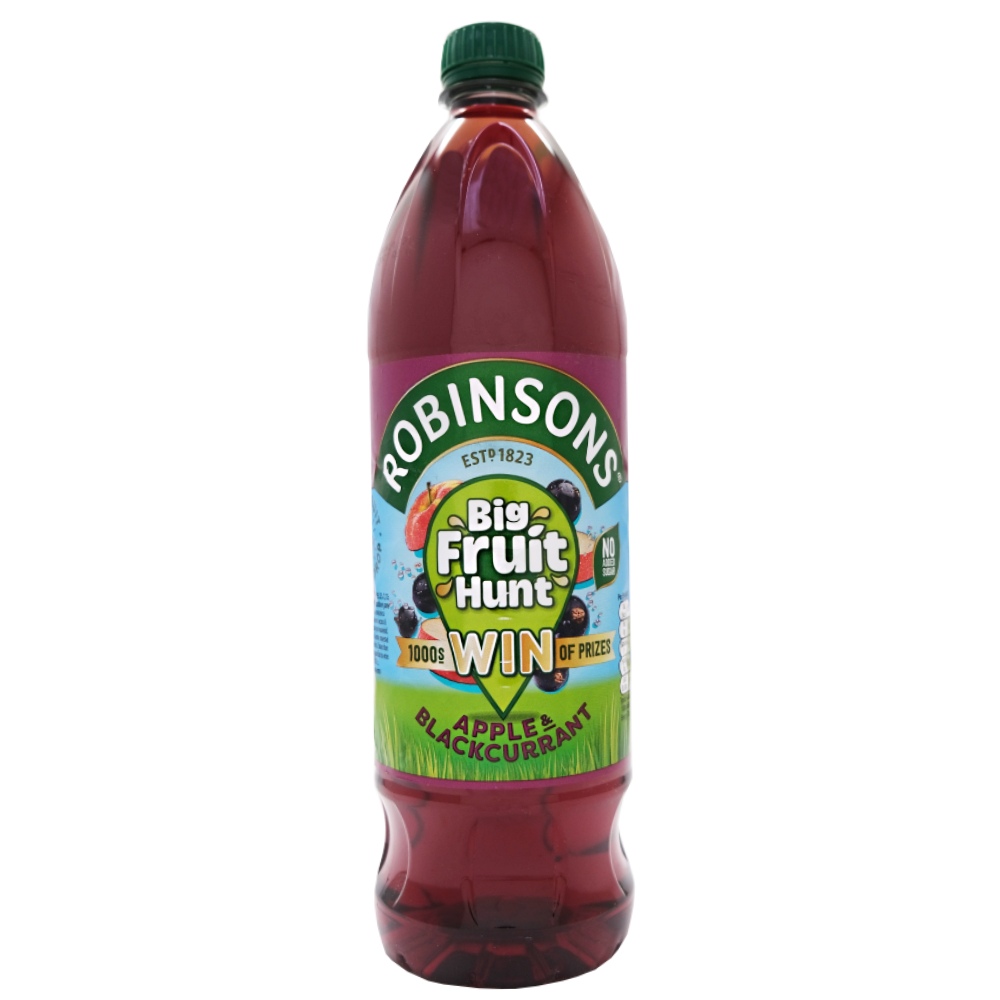 Robinsons Apple & Blackcurrant 1L - Available at Alosra Online Supermarket