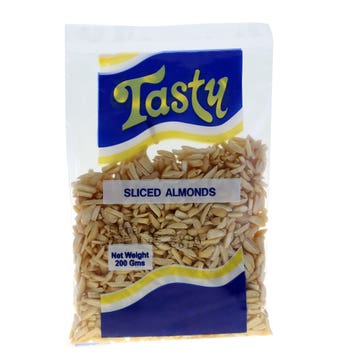 Tasty Sliced Almond Nuts 200g - Available at Alosra Online Supermarket