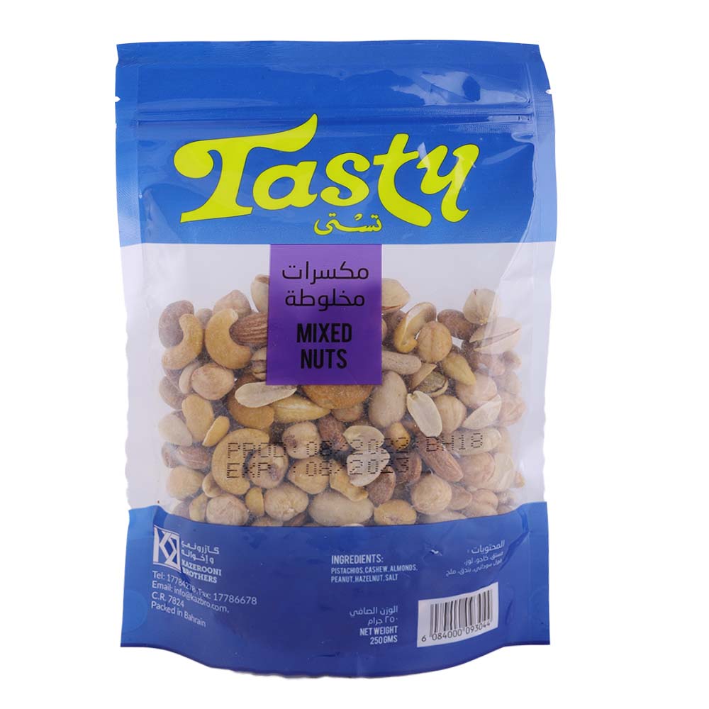 Tasty Mixed Nuts 250g - Available at Alosra Online Supermarket