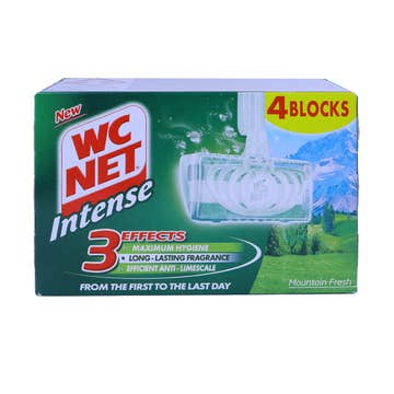 WC Net Rim Blocks Mountain Fresh [4 Blocks] - Available at Alosra Online Supermarket