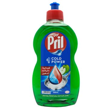 Pril Dishwashing Liquid Apple Vinegar 500ml - Available at Alosra Online Supermarket