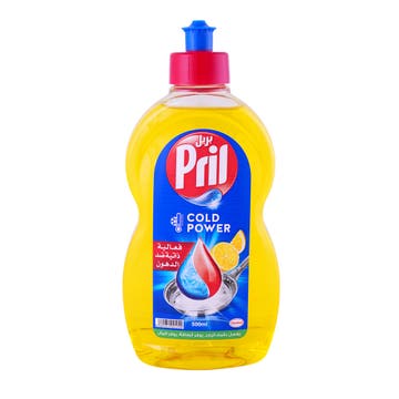 Pril Dishwashing Liquid Lemon 500ml - Available at Alosra Online Supermarket