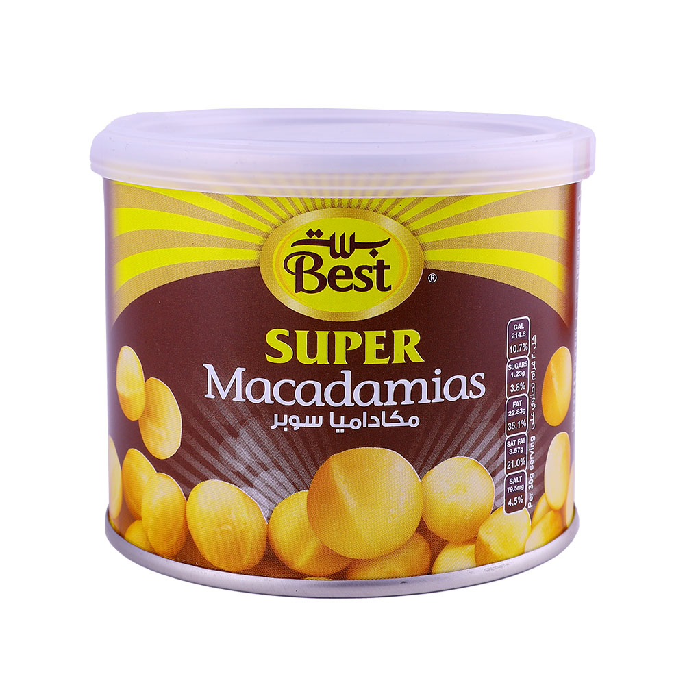 Best Super Macadamias 110g - Available at Alosra Online Supermarket